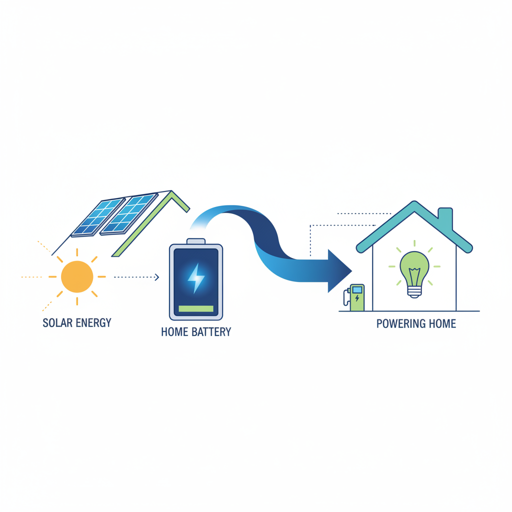 Schéma fonctionnement batterie