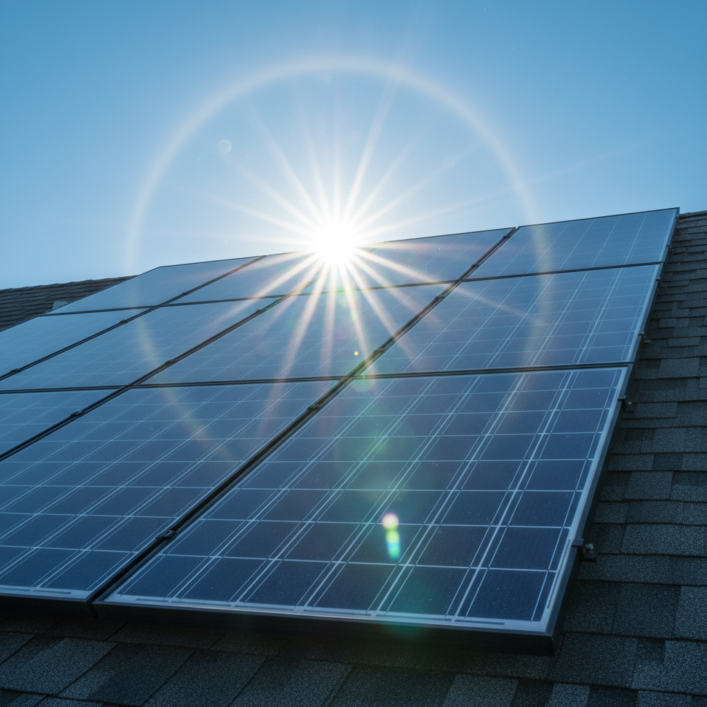 Fonctionnement panneaux solaires